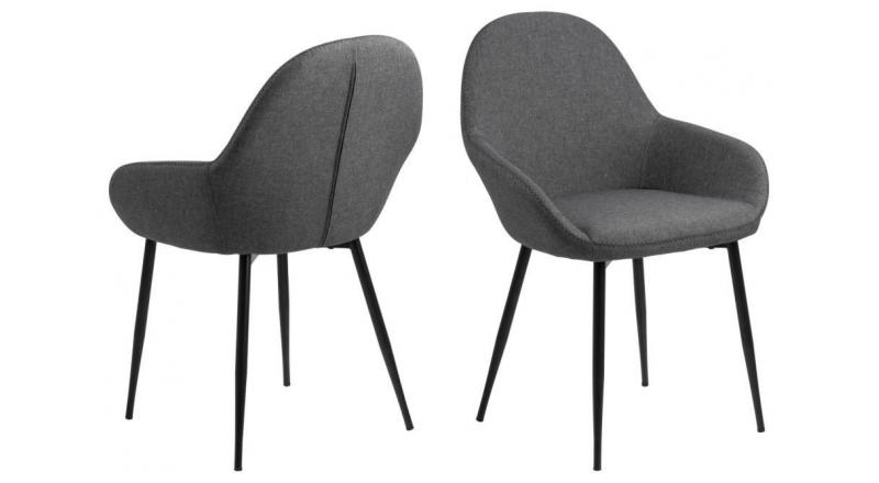 ACTONA krzesło CANDIS szare