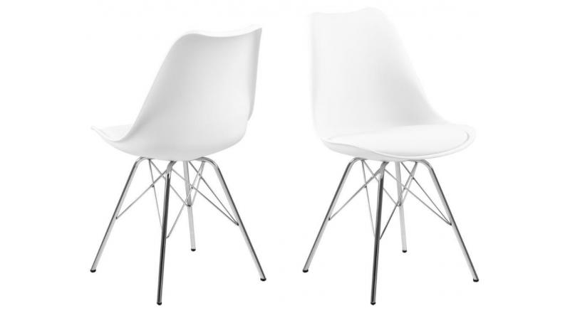 ACTONA krzesło ERIS białe