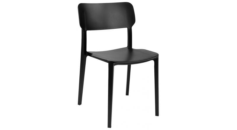 Krzesło AGAT PREMIUM czarne - polipropylen