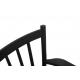Krzesło MILA ARM czarne