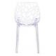 Krzesło KORAL SLIM transparentne - poliwęglan