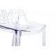 Krzesło KORAL SLIM transparentne - poliwęglan