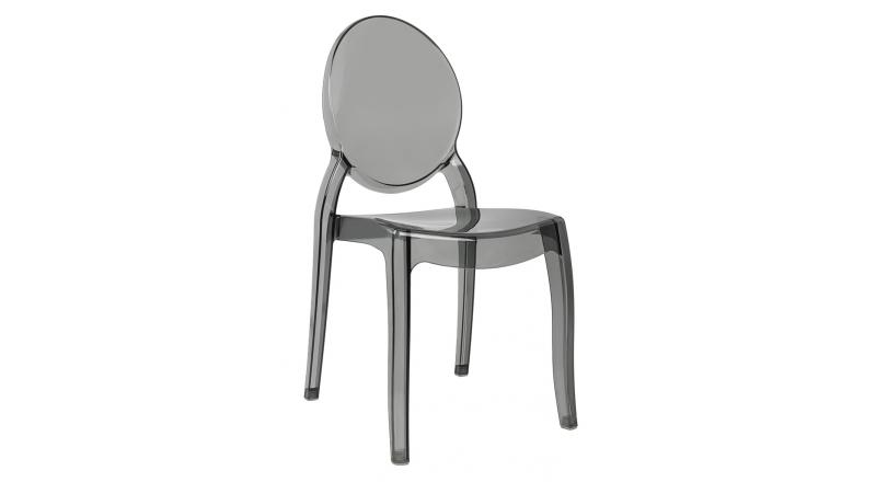 Krzesło ELIZABETH dymione - poliwęglan