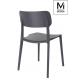 MODESTO krzesło AGAT szare - polipropylen