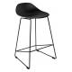 Krzesło barowe BENNY 66 czarne