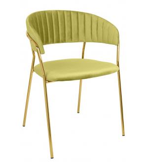 Krzesło MARGO jasnozielone