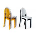 Krzesło VICTORIA białe - poliwęglan