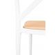 Krzesło barowe COUNTRY białe