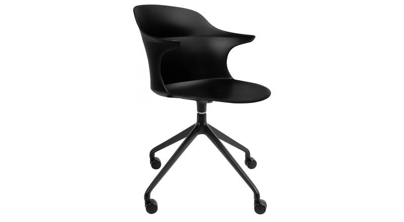 Krzesło biurowe obrotowe BRAZO czarne