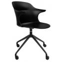 Krzesło biurowe obrotowe BRAZO czarne