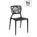 MODESTO krzesło VIND czarne - polipropylen