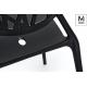 MODESTO krzesło VIND czarne - polipropylen