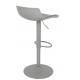 Krzesło barowe SNAP BAR TAP regulowane szare