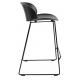 Krzesło barowe ALTO 66 czarne