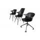 Krzesło BRAZO czarne - polipropylen, metal