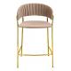 Krzesło barowe MARGO 65 khaki / beżowe