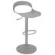 Krzesło barowe WRAPP regulowane szare
