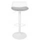 Krzesło barowe SNAP BAR TAP regulowane białe