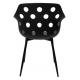 Krzesło JASON czarne - polipropylen, metal