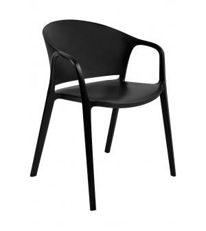 Krzesło CAMEL czarne - polipropylen