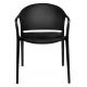 Krzesło CAMEL czarne - polipropylen