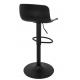 Krzesło barowe STOR regulowane czarne