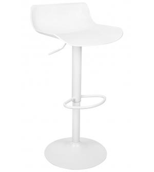 Krzesło barowe SNAP BAR regulowane białe