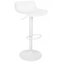 Krzesło barowe SNAP BAR regulowane białe