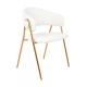 Krzesło VERSO BOUCLE białe