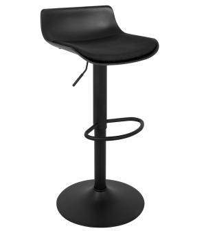 Krzesło barowe SNAP BAR TAP regulowane czarne