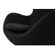 Fotel EGG CLASSIC BLACK czarny.30 - wełna, podstawa czarna