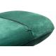 Fotel EGG CLASSIC VELVET zielony - welur, podstawa aluminiowa