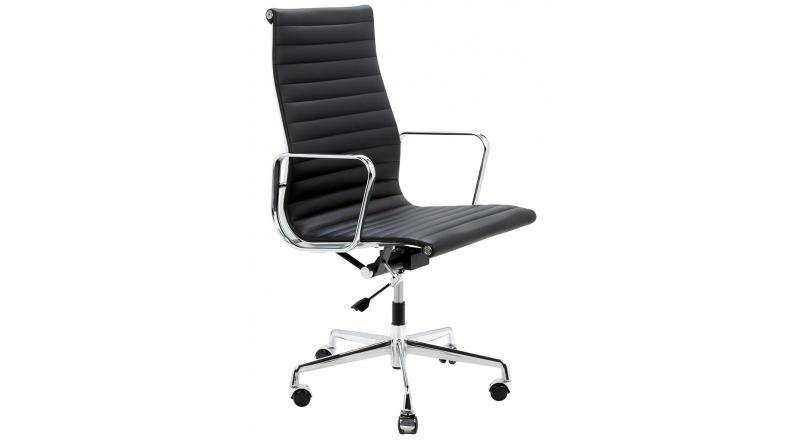 Fotel biurowy AERON PRESTIGE PLUS chrom - skóra naturalna, aluminium