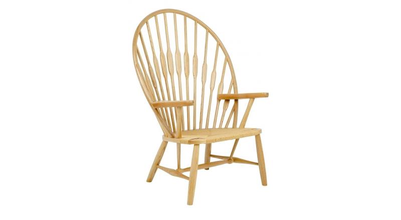 Fotel BOHO PAVO natural - drewno jesionowe, naturalne włókne