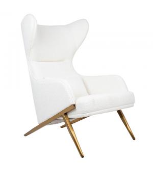 Fotel HAMPTON TEDDY biały