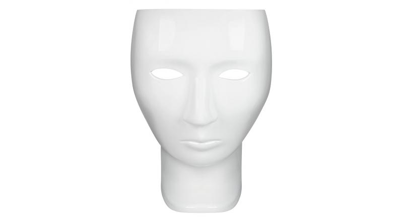 Fotel NEMO FACE CHAIR biały - włókno szklane