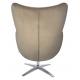 Fotel EGG SZEROKI VELVET khaki