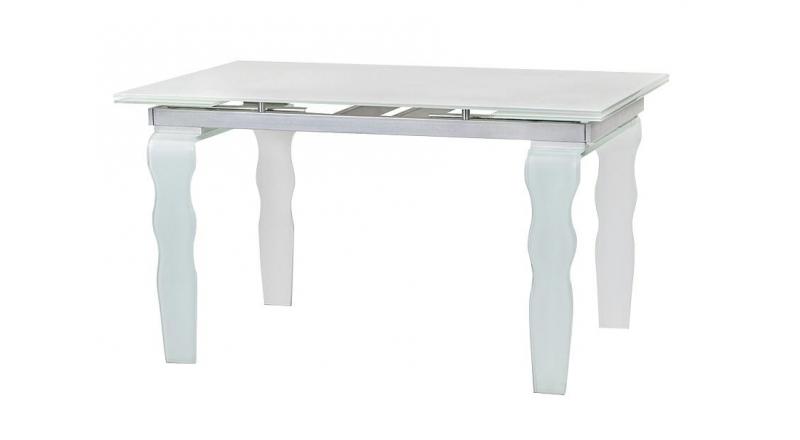 Stół szklany VENDOME OPTI WHITE biały - 200/300