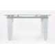 Stół szklany VENDOME OPTI WHITE biały - 200/300
