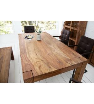 INVICTA stół MAKASSAR 160cm sheesham - lite dewno palisander