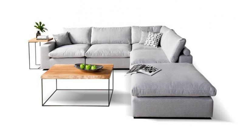 Narożnik CUBE lewostronny - komfortowy modułowiec