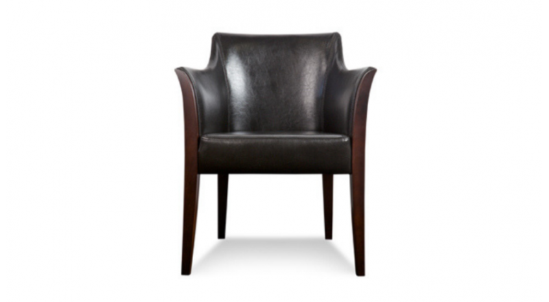 BARI fotel ze skóry typu bycast