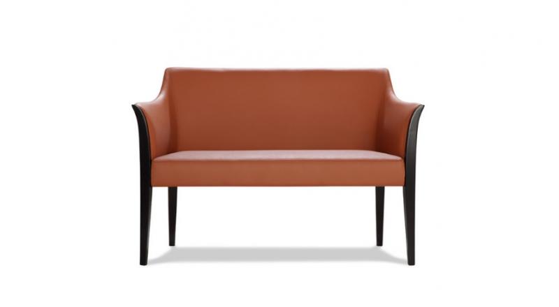 Sofa BARI 2 osobowa ze skóry naturalnej