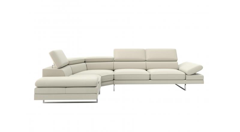 BRUNO B-1-ET-2-B narożnik skórzany prawostronny