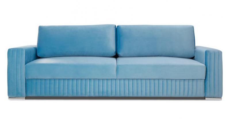 Komfortowa sofa GLAMOUR 3 osobowa z funkcją spania i pojemnikiem