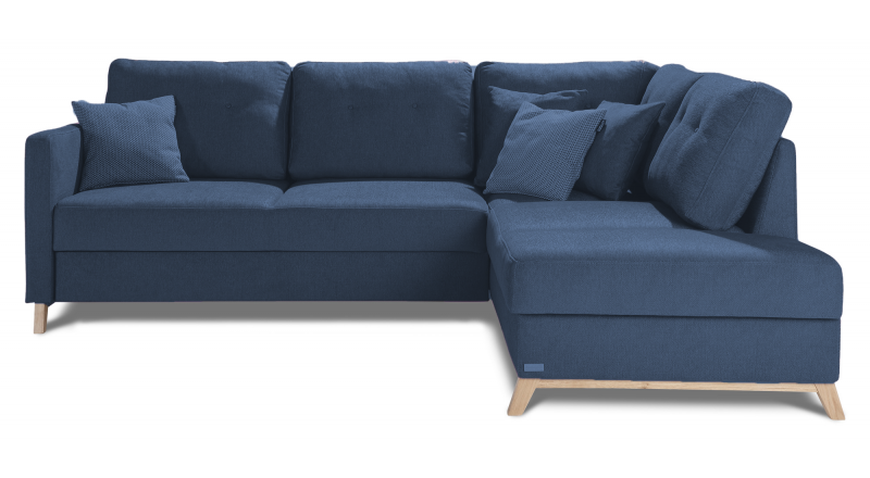 Narożnik YOKO prawostronny rozkładany w tkaninie Linea 05