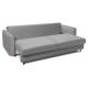Sofa ALTO 3 osobowa rozkładana w szarym kolorze .