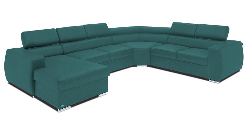 Narożnik VENTO OTM-2F-ET-2P-B w tkaninie Milton col. 12