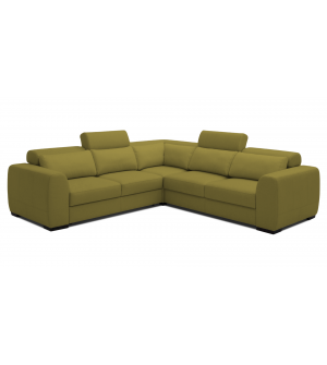 Narożnik PALAZZO prawostronny rozkładany w tkaninie MILTON 11