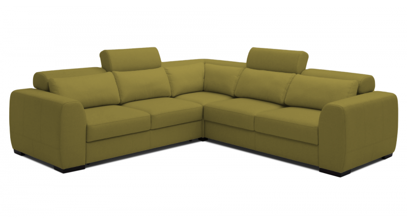 Narożnik PALAZZO prawostronny rozkładany w tkaninie MILTON 11